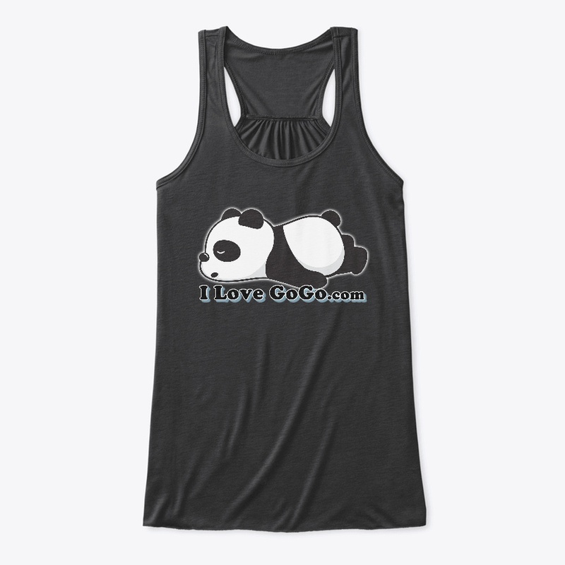 Tired panda I Love GOGO