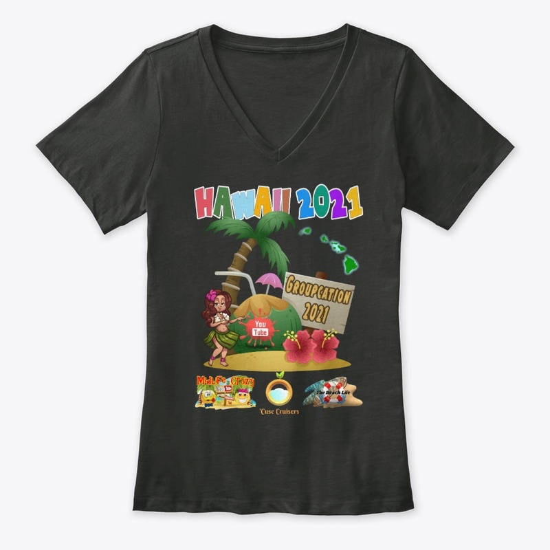 Hawaii Groupcation Women's V-Neck