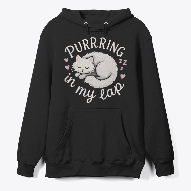 Purring in My Lap Cozy Cat Gift