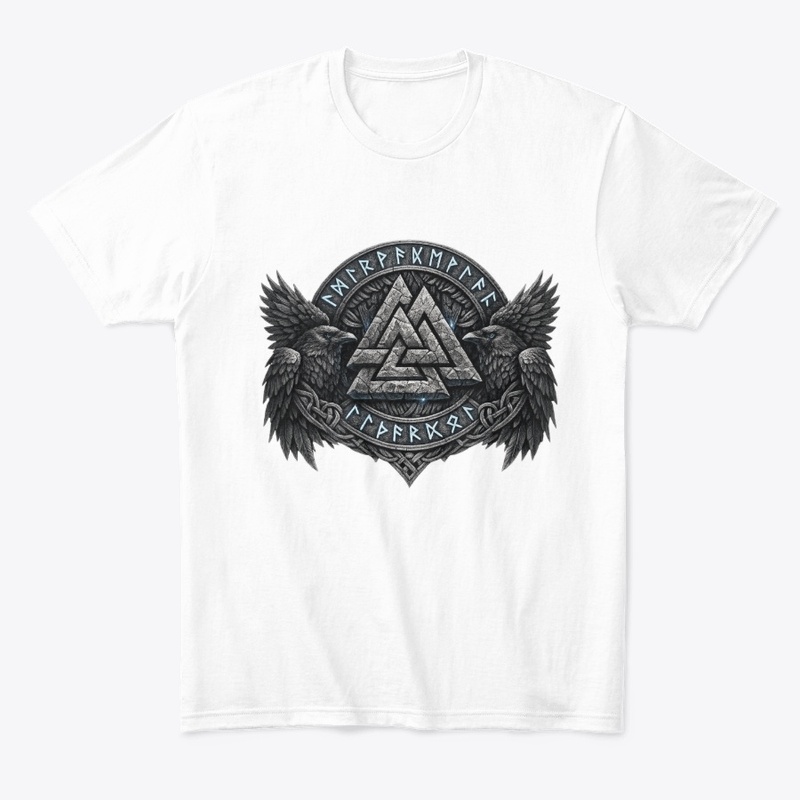 Valknut Ravens – Viking Symbol of Odin