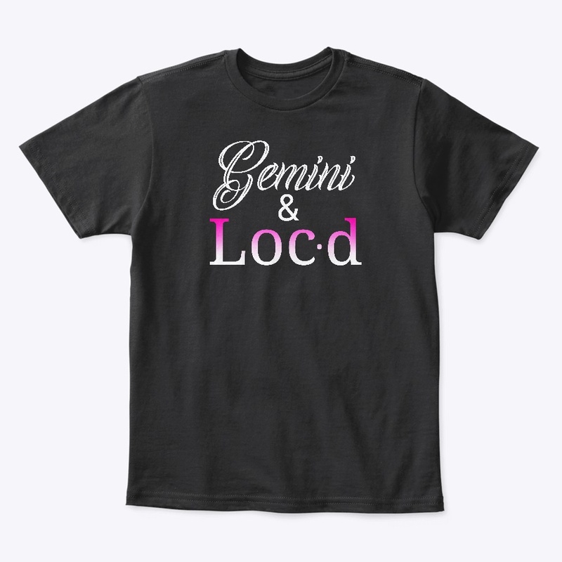 Gemini & loc'd zodiac tee shirt