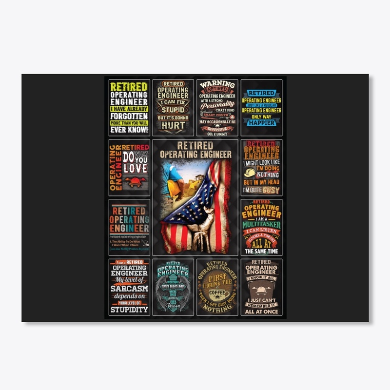 Retired Operating Engineer Collage