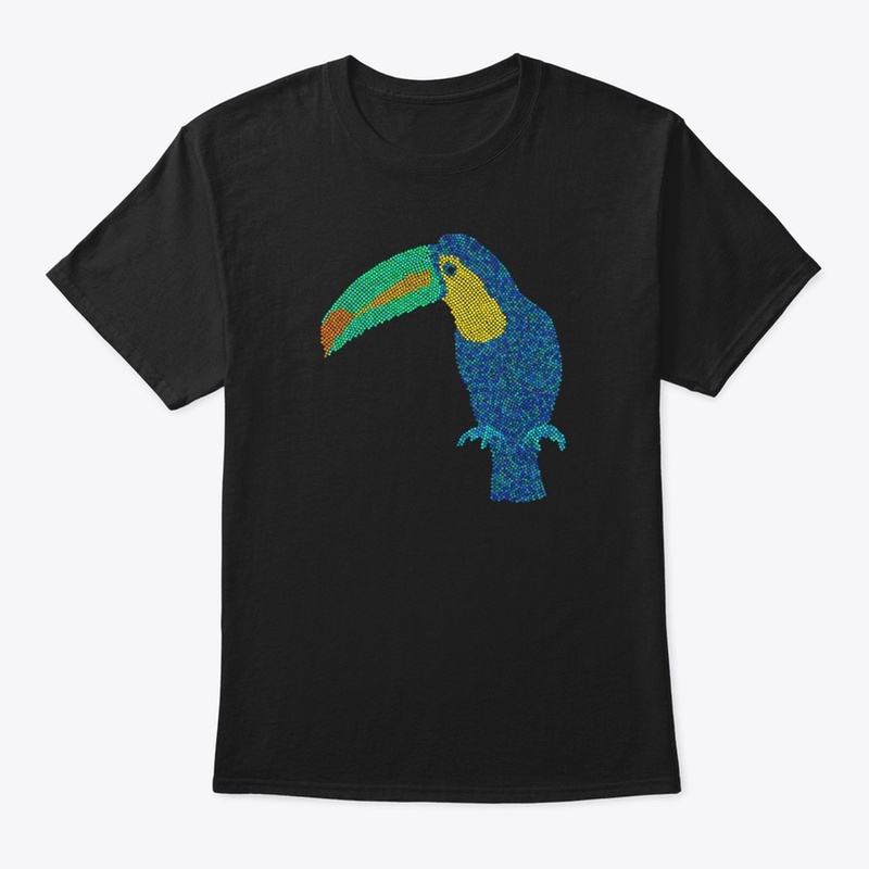Dot Art Toucan