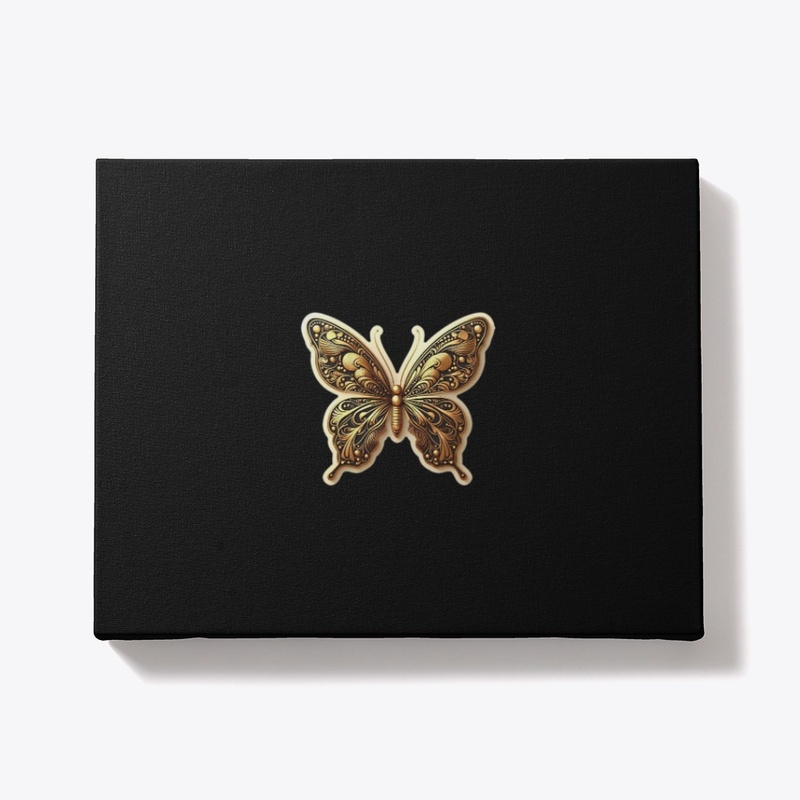 Golden butterfly 
