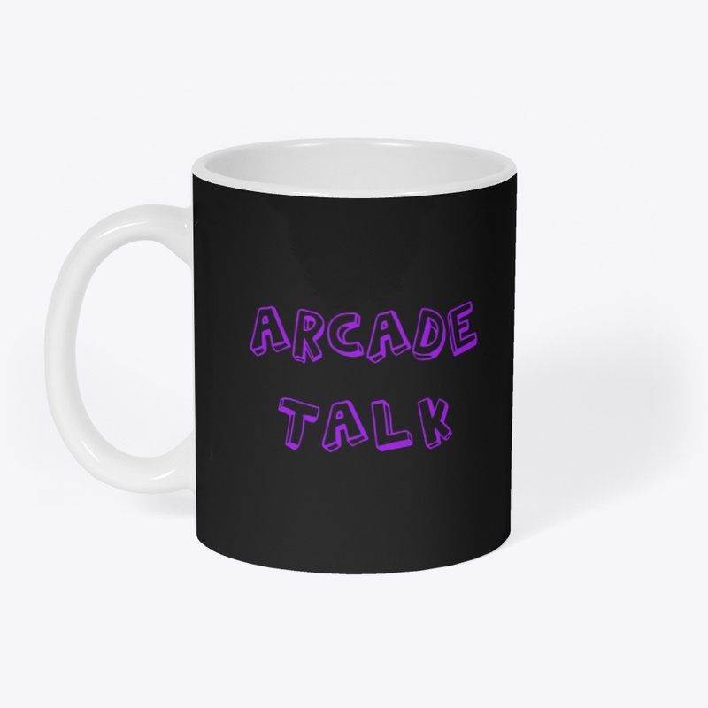 Arcade Talk With Purple Text
