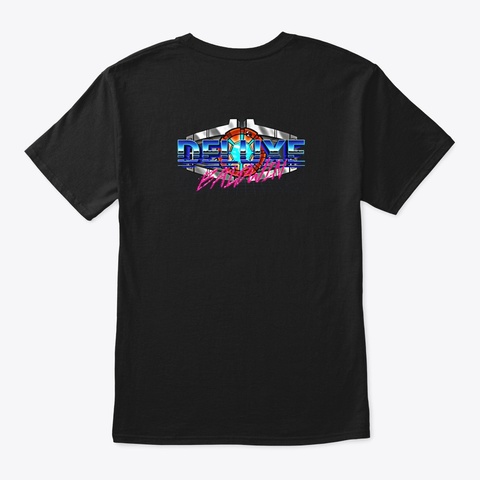Tfcon Baltimore  Black T-Shirt Back