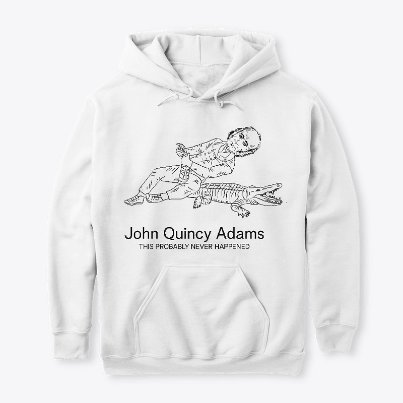 John Quincy Adams with Alligator