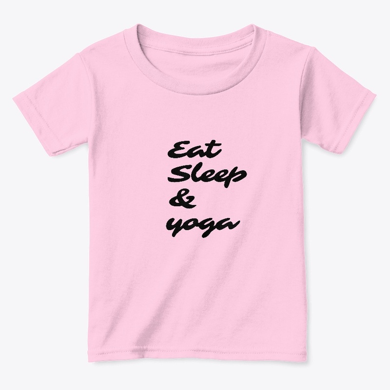 Eat sleep&yoga cool design