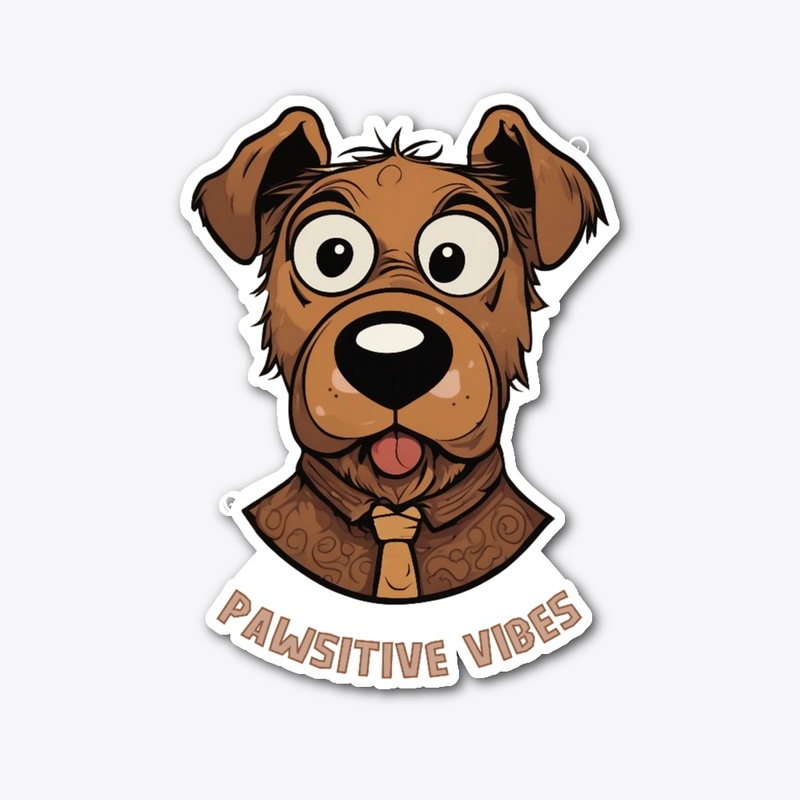 Funny Dog Wearing a Tie