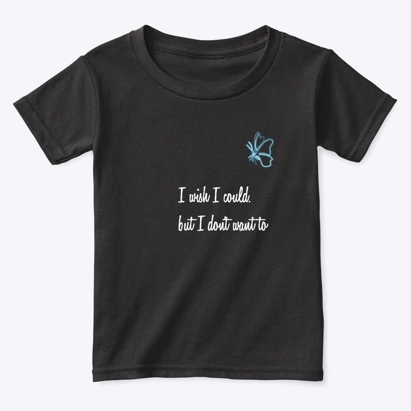 I wish I could, but I don't want to