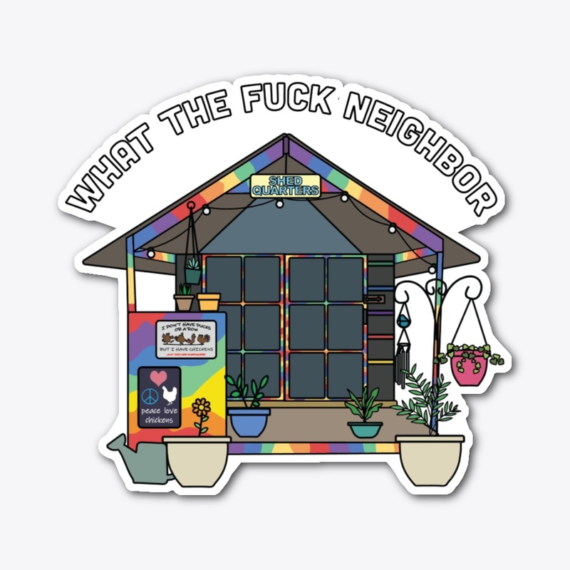 WTF Neighbor Hoodie