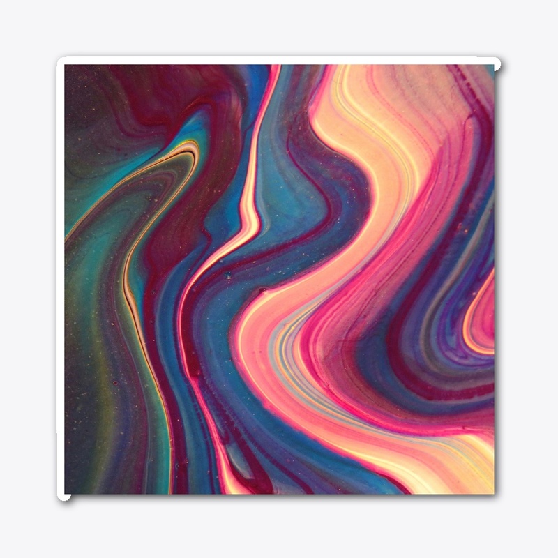 Colourful texture design