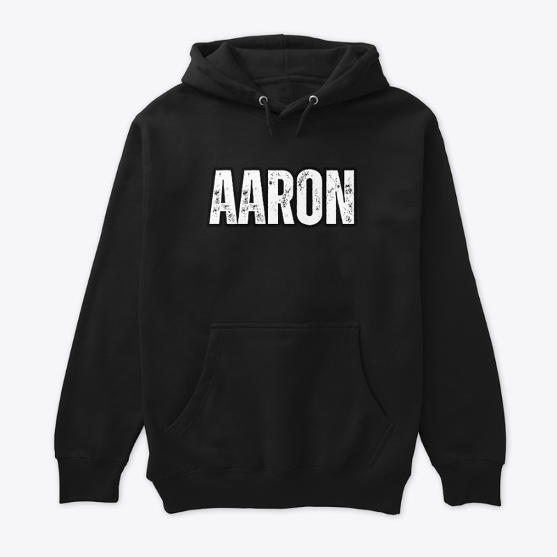 Personalized Name "AARON" Vintage Style