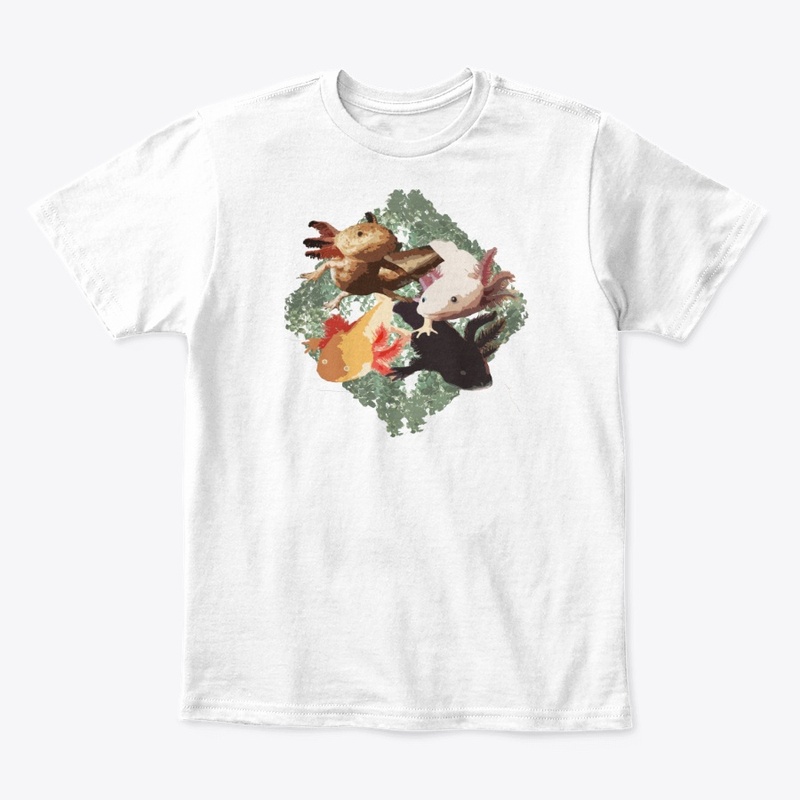 Pastel Axolotl Tee