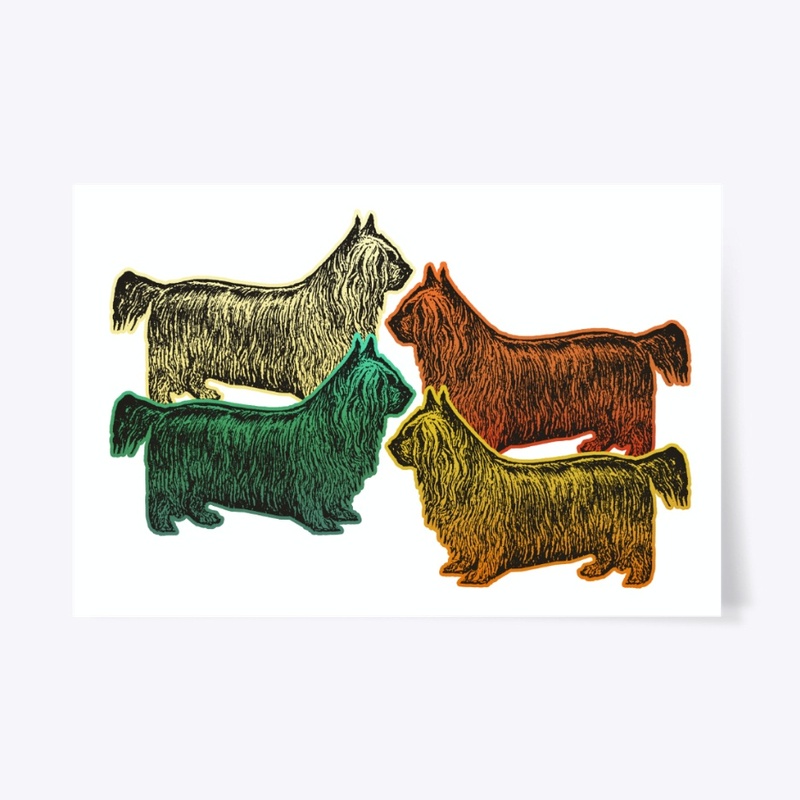 Vintage Retro Yorkie For Dog Lover