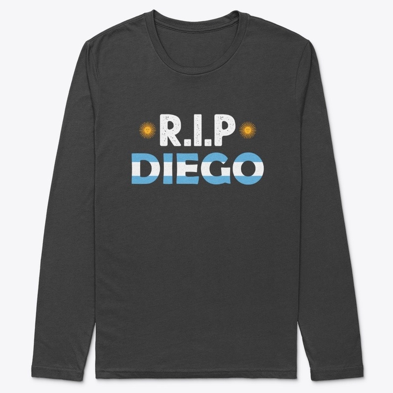 diego maradona t shirt design 