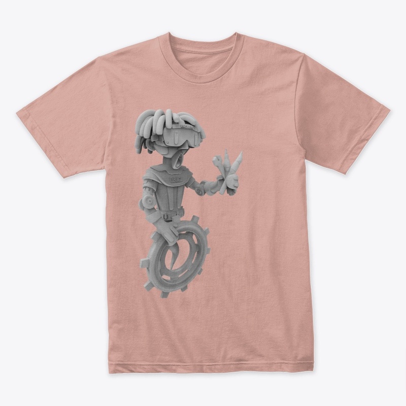 OBJCL Grey AfroBot 