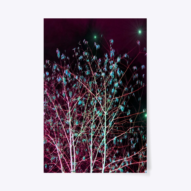 Blue leaves