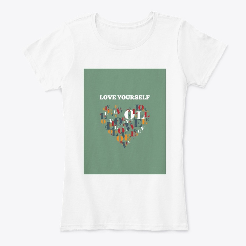 Text design love your self