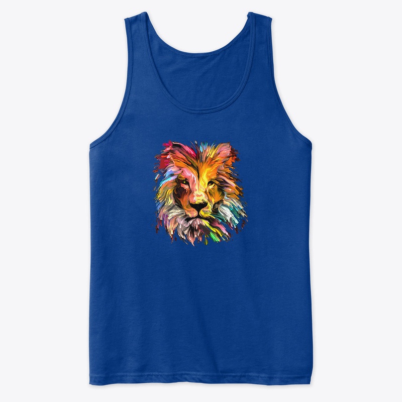 Wild Lion Image Tee-1