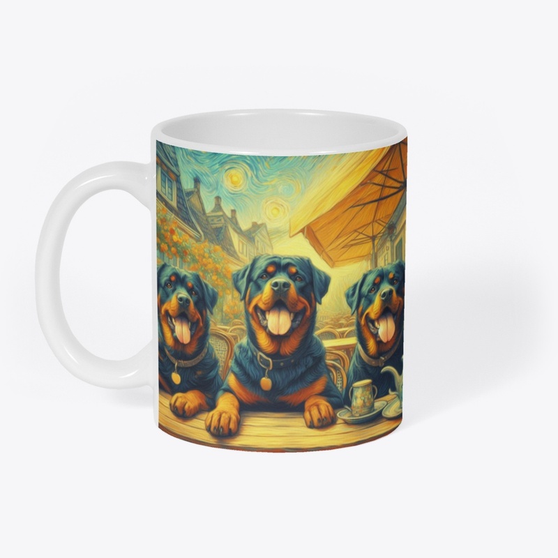 Rottweilers Spring