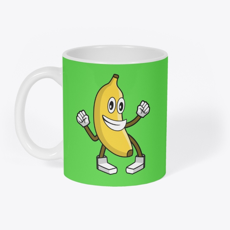 Funny Banana Cartoon Mug