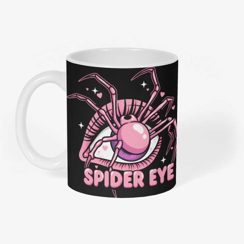 Pastel Goth Spider Eye