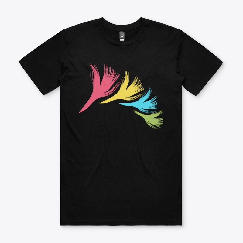 TREE MODERN SIMPLE FEATHER DESIGN