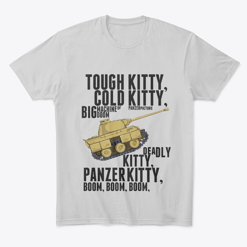 Tough Kitty Cold Kitty - Panther T-Shirt