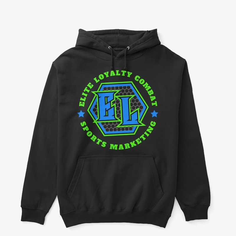 Blue & Neon Green Classic Logo