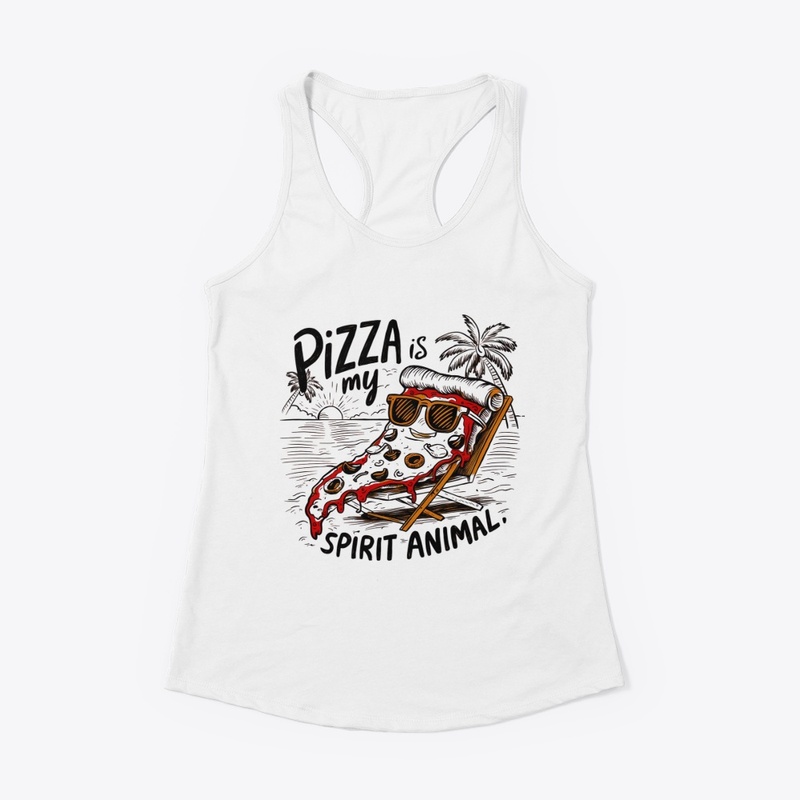 Beach Slice: Pizza Lover's Tee