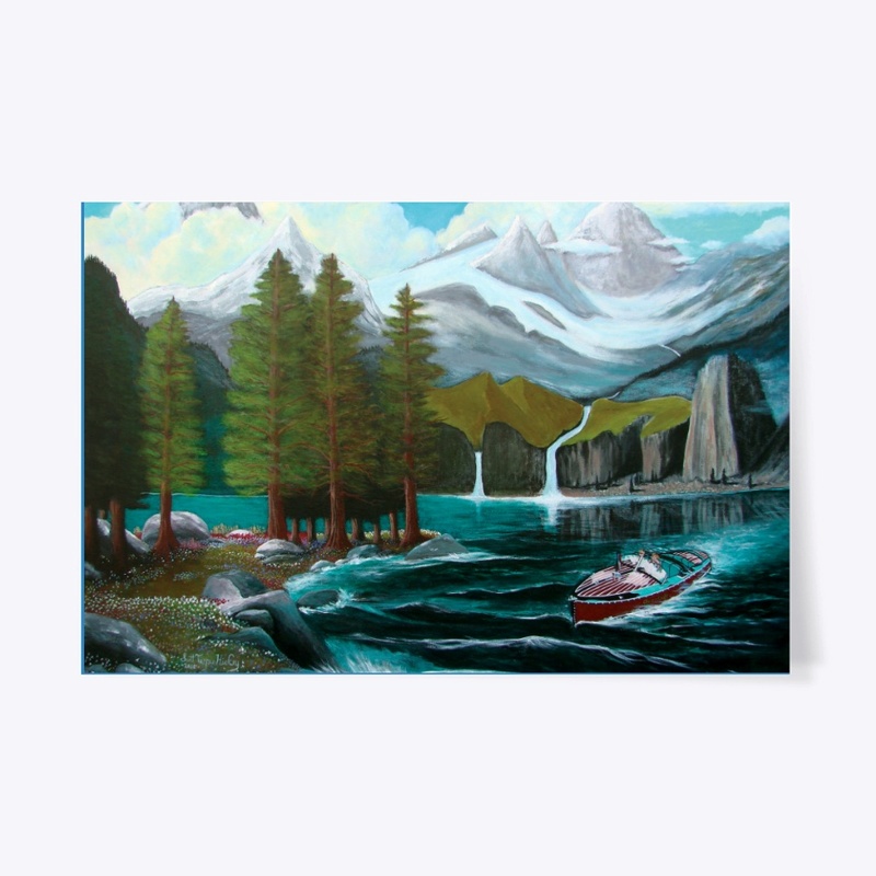 Sierra Nevada's - Chris Craft Bt -Prints