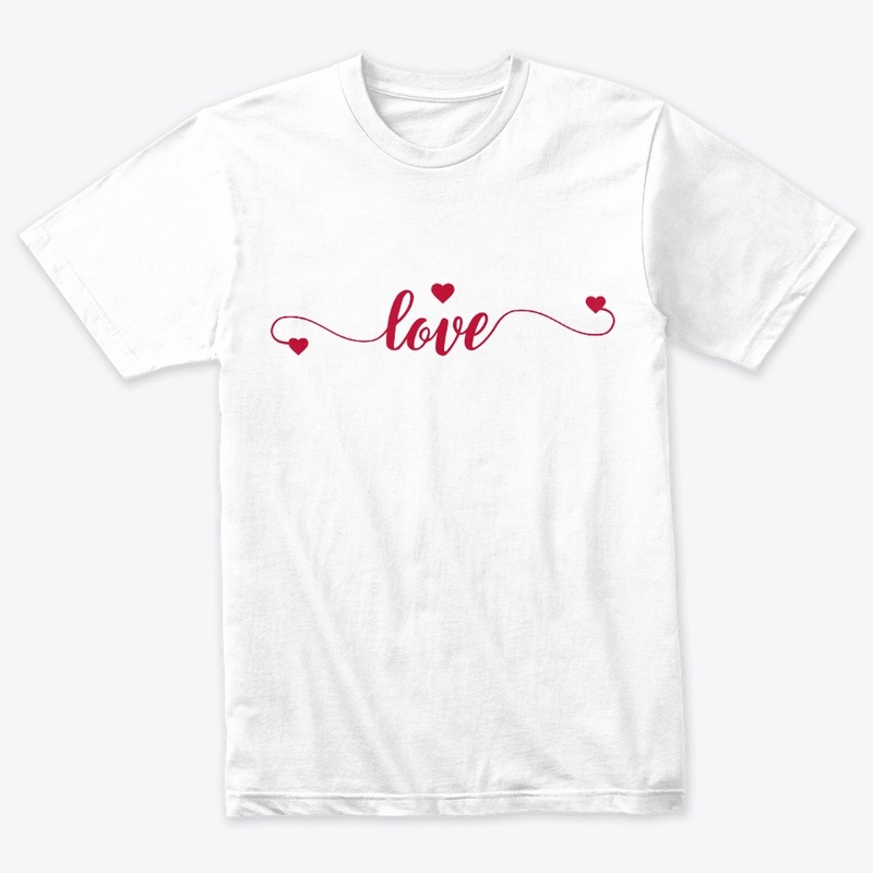 Love T-Shirts Your Heart on Your Sleeve