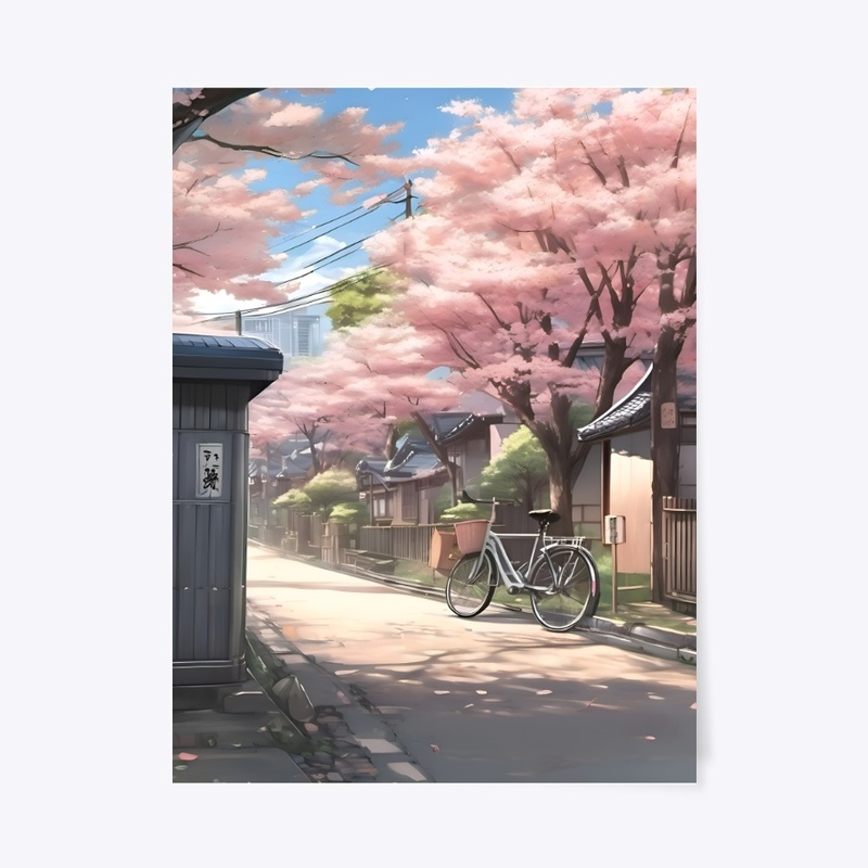 Sakura season in Japan