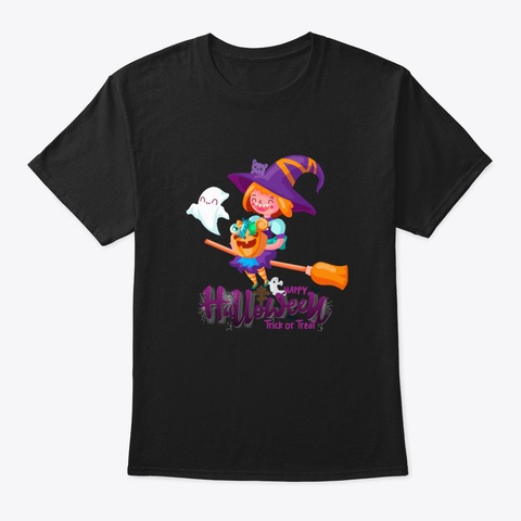 Gift For Halloween Xy4ol Black T-Shirt Front