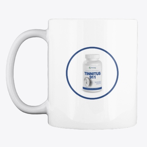 Buy Tinnitus 911 White T-Shirt Front