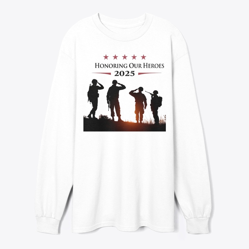 Honoring Our Heroes 2025 T-Shirt