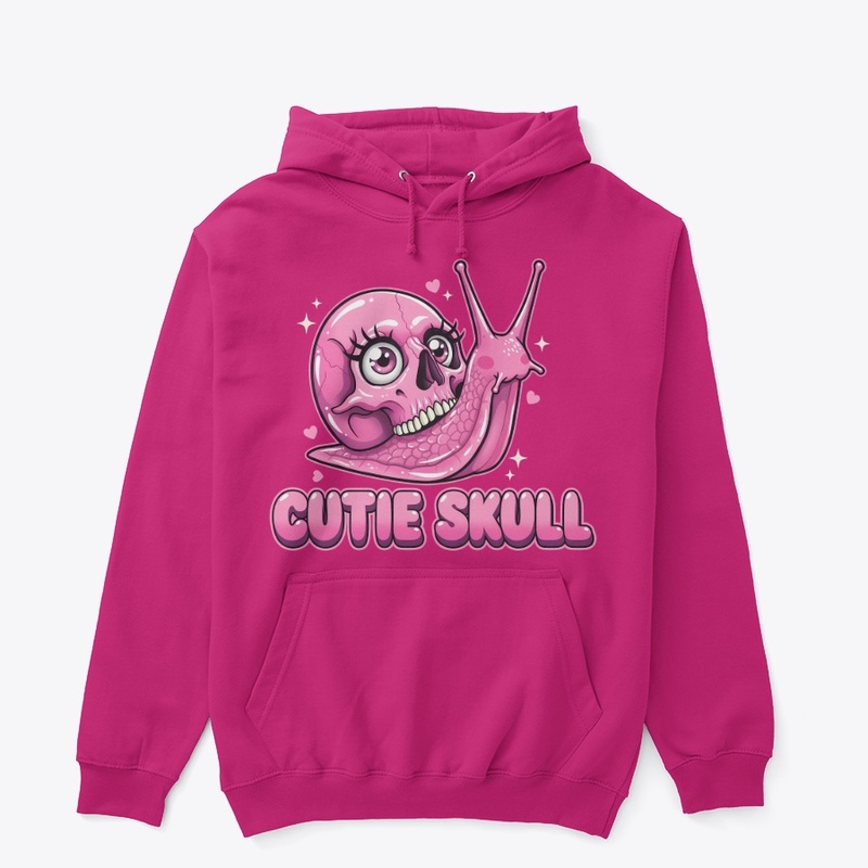 Kawaii Cutie Skull Snail
