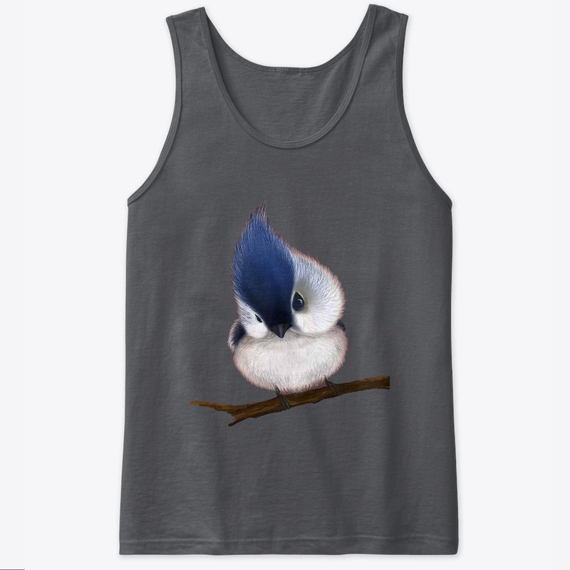 Fancy Blue Cute Birdy-1
