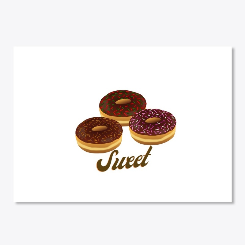 SWEET Chocolate Donuts with Sprinkles