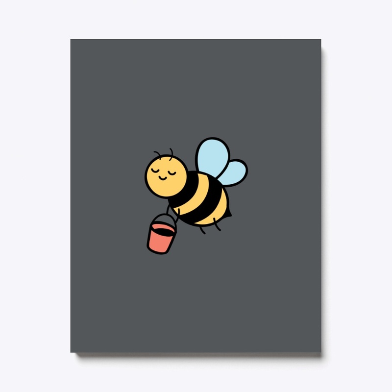 Playful Bumble Bee