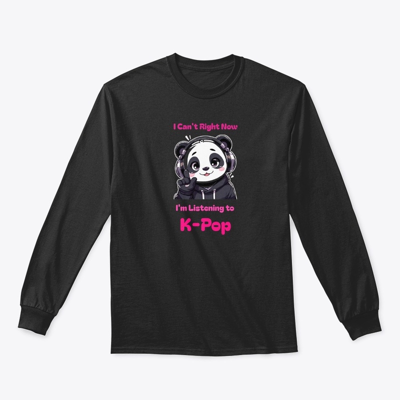 Listening to K-Pop Tees and Hoodies 
