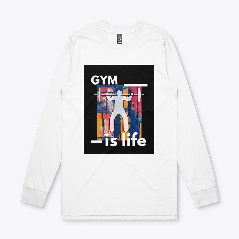Gym is life T-shirt- Premium Quality