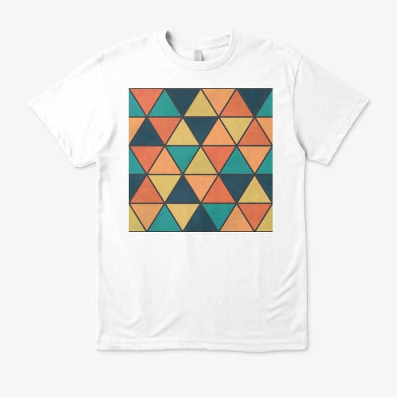 Colorful Triangle Abstract Pattern