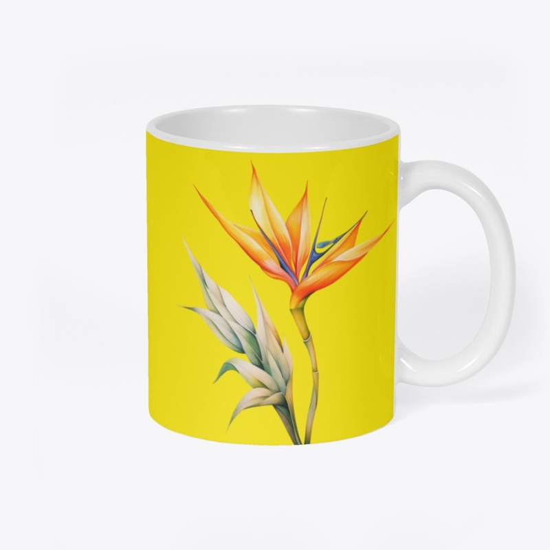 Tropical Flower Mug 