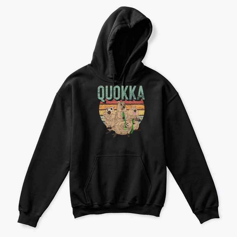 Retro Quokka - Cute Gift Animal Lover