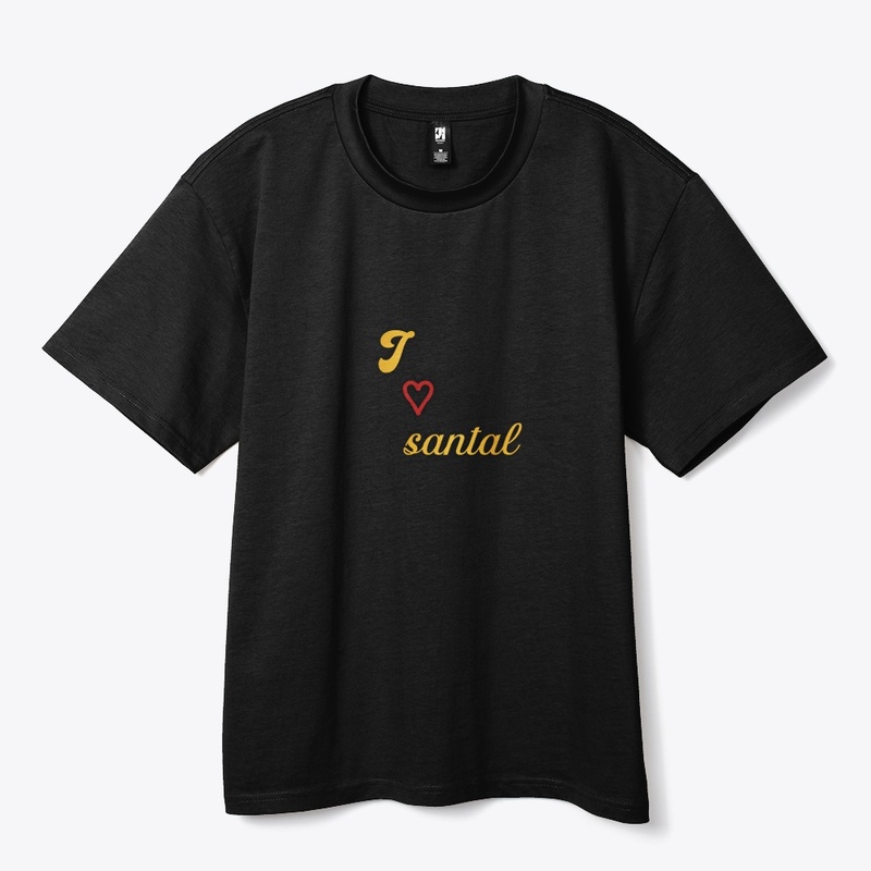 'I love santal' new stylish shirt 