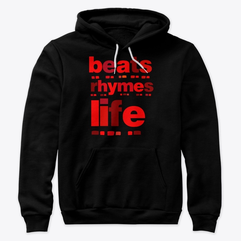 beats rhymes life (red)