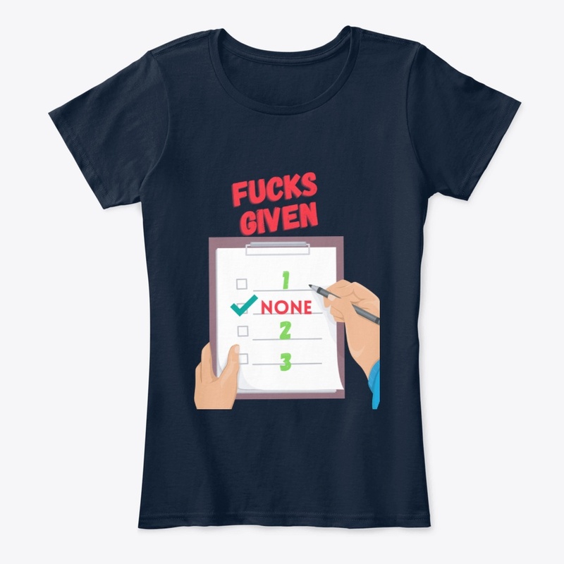 no fucks given