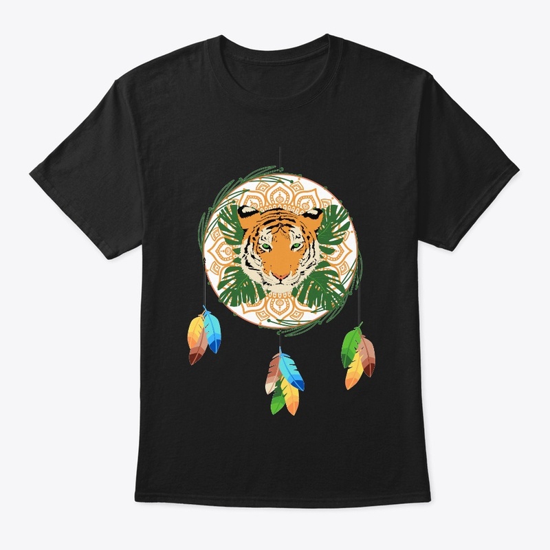 Tiger in a dreamcatcher